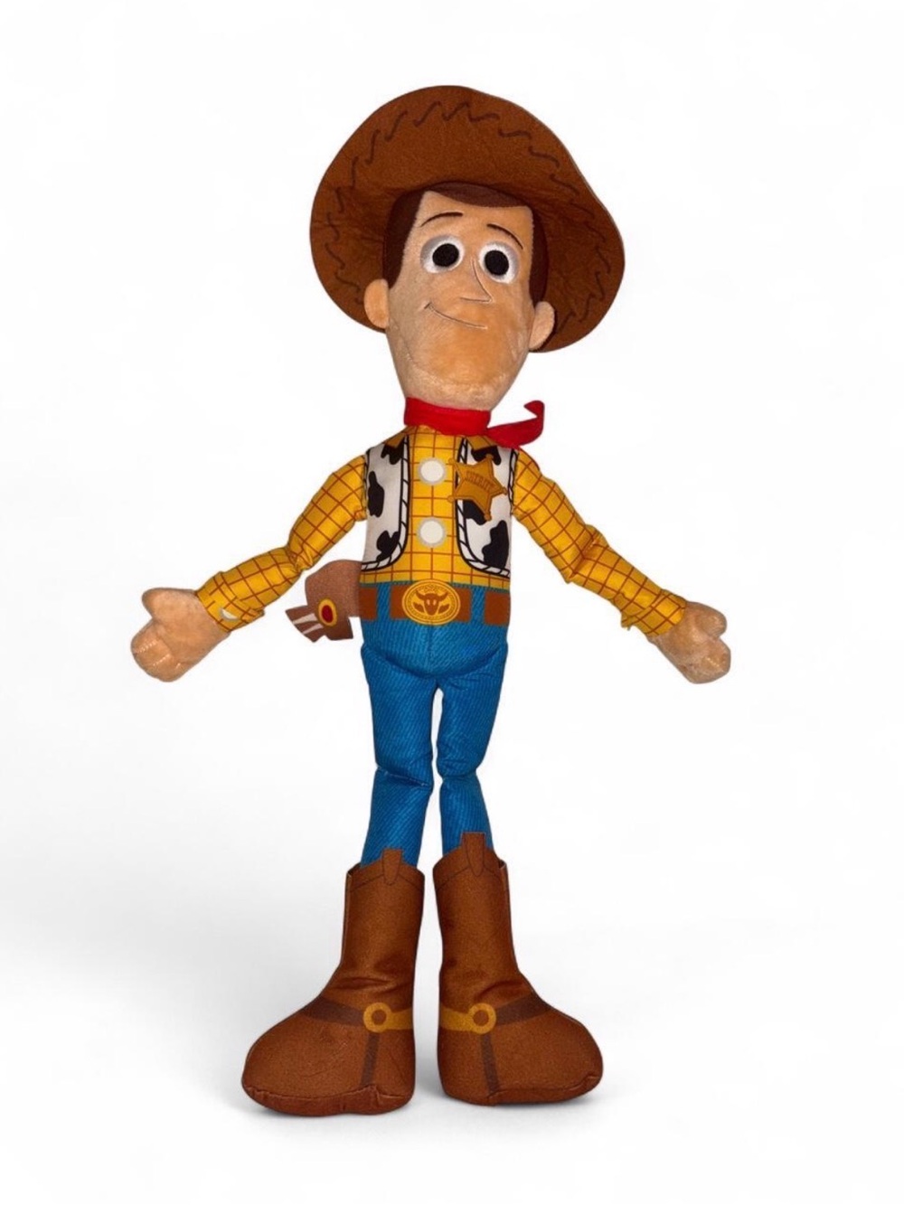 Disney Pixar Toy Story Woody Cowboy Plush – 15” – Sheriff Woody